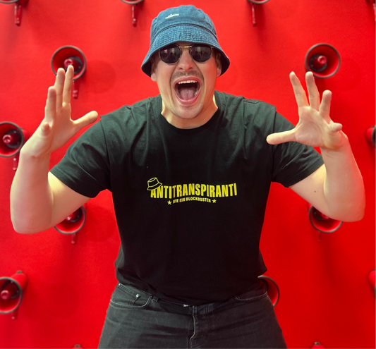 Antitranspiranti - BlockbusterShirt - SchwarzGelb